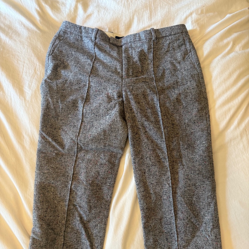 Jcrew slim leg trousers pant